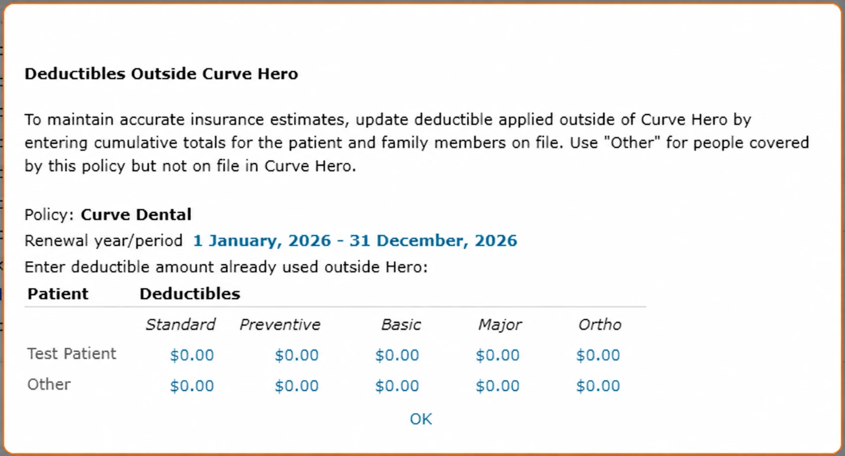 Curve Dental Deductibles Outside Curve Hero